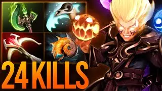 PARASMA + DAEDALUS INVOKER EZ OVERWHELMING THE GAME | Dota 2 Invoker