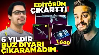 İNANAMICAKSINIZ! 6 YILDIR BUZ DİYARI ÇIKARAMAYAN İZLEYİCİME EDİTÖRÜM ÇIKARTTI! PUBG Mobile