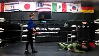 No Disqualification: Seth Sawyer vs Rutkis the Lizard King // Supreme Wrestling 10/19/24