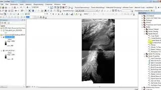 How to mosaic two or more Dem in ArcGIS