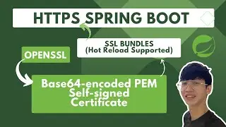 Enable HTTPS for Spring Boot App by Spring SSL Bundles + OpenSSL (Self-Signed Certificate)