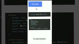 How To Make Website Button On Hover Using HTML CSS | Hover Effects