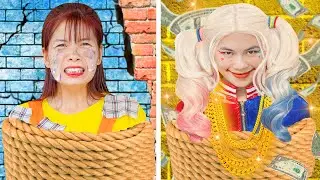Rich Lover VS Poor Lover - Rescue Girlfriend - Very Sad Story FNF vs Squid Game Real Life