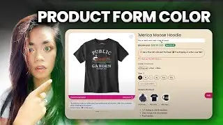 How to  add a color  to product form  on ecomify  theme | shopify premium theme