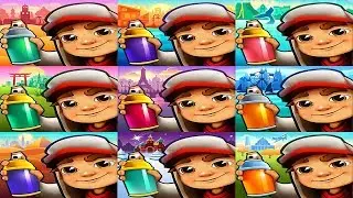 Subway Surfers 2018 Marrakesh VS Iceland Tokyo Paris Chicago Cairo Saint Petersburg Washington DC