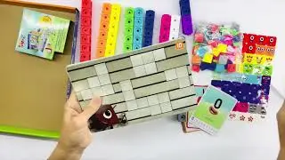 Соединяющиеся кубики Numberblocks от 1 до 10. Изучаем математику легко и с удовольствием.