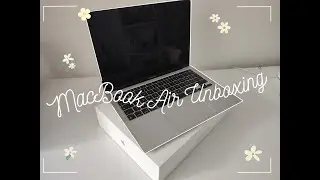 Apple MacBook Air M1 SILVER 13 INCH KUTU AÇILIMI