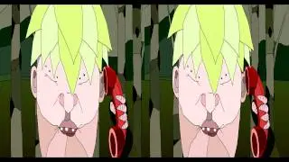 Stereoscopic animation test - Clap Dudes