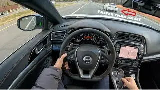 2023 Nissan Maxima SR - POV Test Drive | 0-60
