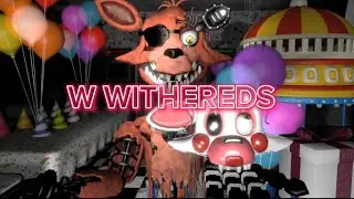 [FNAF] WITHERED FOXY BEATS UP MANGLE