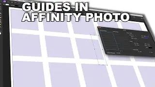 How To Add / Manage Guides / Column Guides In Affinity Photo