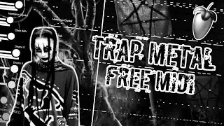 (Free Midi) How to Trap Metal beats on FL Studio Mobile