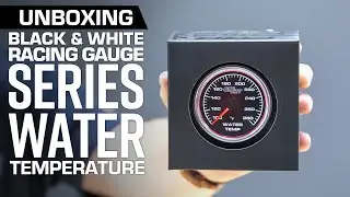 Unboxing | GlowShift Black & White Racing Series 2-5/8” Electronic Water Temp Gauge