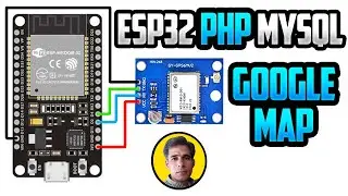 ESP32 GPS Data to MySQL PHP | ESP32 PHP Web Server | ESP32 HTTP POST