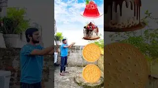 Haria biscuit to jelly, birthday cake, chocolate & icecream #eating #sweet #shorts
