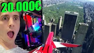 FLIGHT SIMULATOR GRAFICA AL MASSIMO (PC $20.000 STRESS TEST)