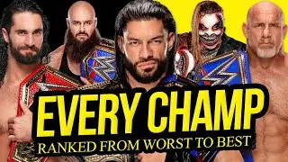WORST TO BEST | Every Universal Champion Ranked!