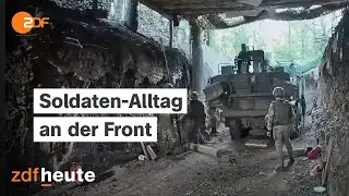 Ukraine-Front hautnah: Zwischen Drohnenangriffen und Artilleriefeuer | auslandsjournal