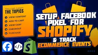 How To Setup Facebook Pixel For Shopify & Track Ecommerce Events | Shopify Pixel Setup In One Video