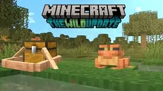 Frogs and boat chest Addon in Minecraft PE
