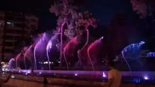 Танцующий фонтан в Анталии