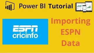 How to connect power bi with espn website and import sports data