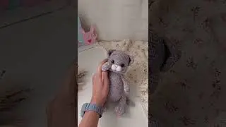Котик из микровелюра