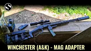 Адаптер под магазин MP5 и M4 для Winchester от A&K 