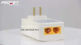 15W Gigabit PoE Injector For CCTV Camera