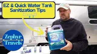 Keep Your Fresh Water Tank Safe - EZ & Quick Sanitization Tips with Clear2O TANKFRESH | RV How To