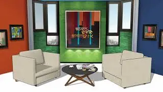 Set Design for Talk Show I Set Design I budget se design idea I youtube set idea