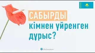 Сабырды кімнен үйренген керек?   |   Ділмұрат абу Мухаммад ұстаз   حفظه الله