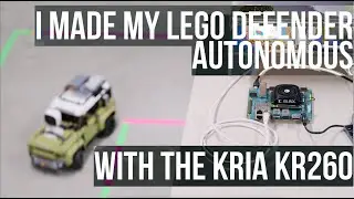 I Made My Lego Defender Autonomous with the Kria KR260 (Part 3)