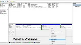 Local disk  C  RED , Extend the SIZE without Software in Windows 10.