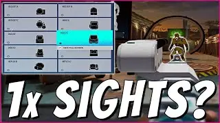 The *BEST* 1x Sight To Use in Rainbow Six Siege 2022 (IN MY OPINION!)