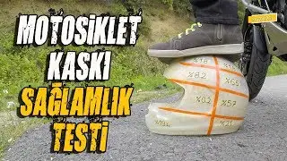 Motosiklet Kaskı Sağlamlık Testi ve Kask Nasıl Seçilir Sorusunun Cevabı