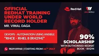 Next Level Automation Tool - ANSIBLE || RedHat Official Training (RH294) || Mr. VIMAL DAGA