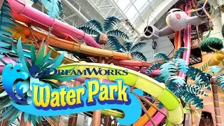 Dreamworks Water Park at American Dream Mall Tour & Review with Ranger