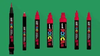 Uni POSCA Paint Markers: Colour Your World