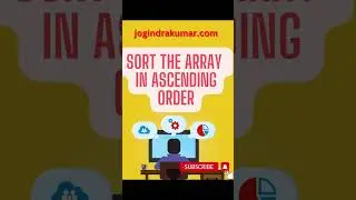 Sort the array in ascending order in JavaScript 