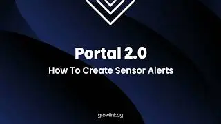 Portal 2.0: How to Create Sensor Alerts