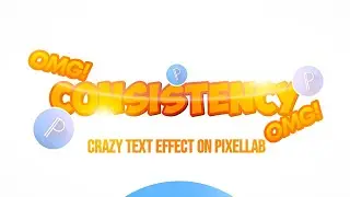 CREATE THIS CRAZY TEXT EFFECT ON PIXELLAB 🔥