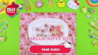 Make a candy sushi with Hello Kitty! | Hello Kitty DIY