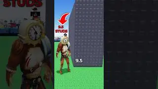 Going through a THICC WALL in ROBLOX 🔥 (WR)