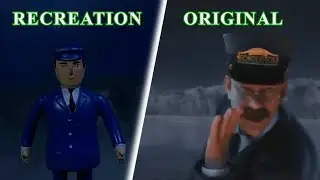 Remake Vs Original - The Polar Express Ice Scene and Thomas Version