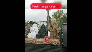 Keskin nişancılar tören geçişi...   