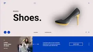 E-commerce Product Landing Page Design Using HTML CSS and GSAP Animations | Product Landing Page