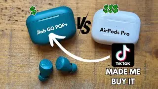 TikTok Made Me Buy It! - Jlab Go POP+ vs Airpods Pro