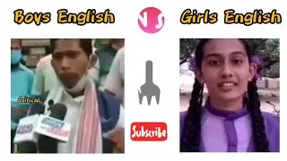 Girls English vs Boys English 😆/ Funny meme/Girls vs Boys/masterbating/
