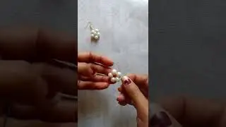 DIY cute earrings ♥️ 